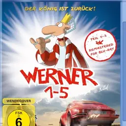Werner 1-5 - Königbox (Blu-ray)
