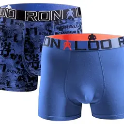 CR7 Ronaldo Jungen Boxershorts 2er Pack - BlueMix, Größe 10-12