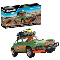PLAYMOBIL Porsche 911 Carrera RS 2.7 Offroad - Kreatives Spielzeug für Kinder ab 5 Jahren