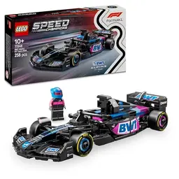 LEGO Speed Champions BWT Alpine F1 Team A524 Rennwagen mit Minifigur – Geschenk für Motorsportfans ab 10 Jahren