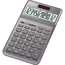 CASIO Tischrechner JW-200SC, 12-stellig, solar/batteriebetrieben, in stylischen Farben