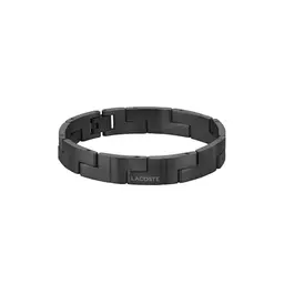 Lacoste Herren Gliederarmband Kollektion CATENA mit schwarzer Ionenbeschichtung