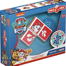 Geomag MagiCube PAW PATROL 3 Magnetwürfel - Marshall, Rubble und Zuma