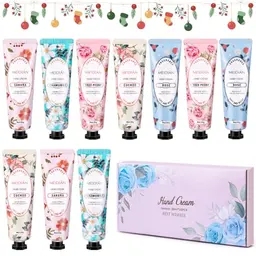10er Set Mini Handcreme mit Sheabutter – Feuchtigkeitspflege für trockene Hände, ideal zum Muttertag