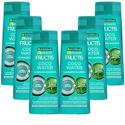Garnier Fructis Coco Water Shampoo für fettige Haare, 6 x 250 ml