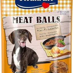 Vitakraft Meat Balls, weiche Hundeleckerli, Mini Frikadellen, ohne Zuckerzusatz (80g)
