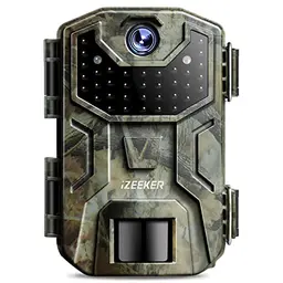 iZEEKER Wildkamera 32MP HD mit Nachtsicht und Bewegungsmelder, IP66 wasserdicht für Tierbeobachtung