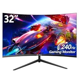 32 Zoll Curved Gaming Monitor 1080P, 240Hz, 1ms, Eye Care