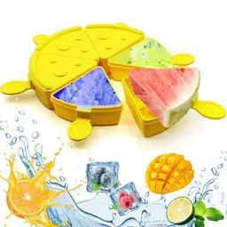 Eisformen für Stieleis - Mini Eisförmchen BPA-frei mit Deckel und Kunststoffstäbchen