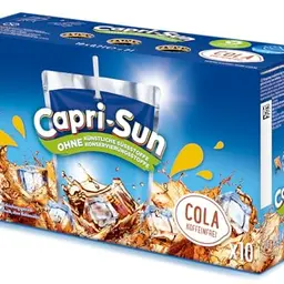 Capri-Sun Cola Kinder Fruchtsaftgetränk, 10 x 200ml, koffeinfrei, ohne Kohlensäure, vegan & glutenfrei