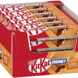 Kitkat Chunky Erdnussbutter Schokoriegel, 24er Pack (24 x 42g)