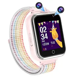 PTHTECHUS Kinder Smartwatch mit Spielen, Schrittzähler, MP3, Kamera – Geschenk für Jungen und Mädchen (3-14 Jahre)