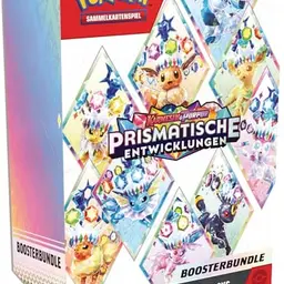 Pokémon-Sammelkartenspiel: Boosterbundle Karmesin & Purpur – 6 Boosterpacks