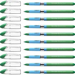 Schneider Slider Basic Kugelschreiber, 10er Pack, grün