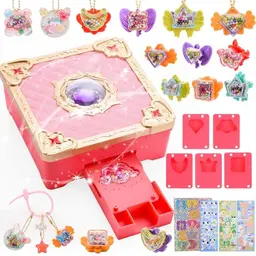 Bastelset für Armbänder 216 PCS - Geschenk für Mädchen 4-9 Jahre - Spielzeug ab 3 Jahre - Weihnachten