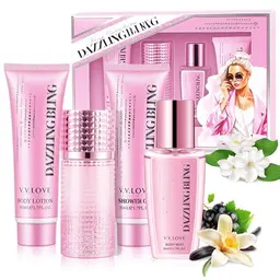 Geschenkset für Frauen: Eau de Toilette, Duschgel & Bodylotion mit blumigem Duft – ideal für Geburtstag, Weihnachten & Valentinstag