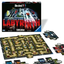 Ravensburger Die DREI ??? Labyrinth - Team Edition für 2-4 Personen ab 8 Jahren