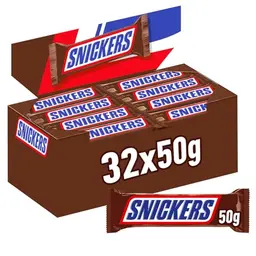 Snickers Schokoriegel Großpackung, 32 x 50g