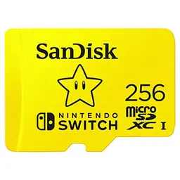SanDisk microSDXC Speicherkarte für Nintendo Switch 256 GB – Mehr Platz für Spiele
