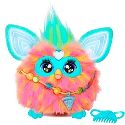 Furby Coral Interaktives Plüschtier – spricht Deutsch, reagiert auf Stimme, tanzt & leuchtet – ab 6 Jahren