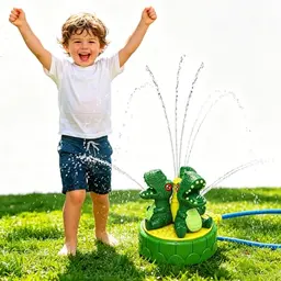 Wassersprinkler Spielzeug Grüner Dinosaurier