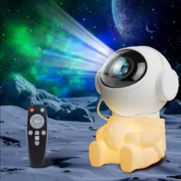 Astronaut Projektor mit 9 Sternenhimmelmodi und 2 Lichtmodi - Galaxy Projektor mit Fernbedienung und Timer