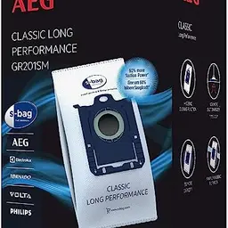 AEG GR201SM Synthetik Staubbeutel MegaPack - 12 Stück für hohe Saugleistung und Hygiene