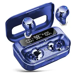 Kabellose Bluetooth 5.3 In-Ear Kopfhörer mit 128 Std. Spielzeit, LED-Anzeige und IP7 wasserdicht