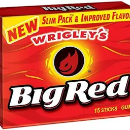 Wrigley's Big Red Zimt Kaugummi, 15 Streifen