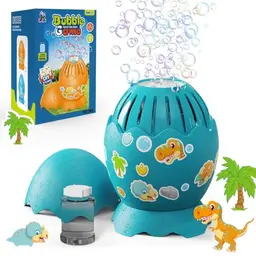 Panacare Dinosaurier Eier Seifenblasenspielzeug mit LED, 10.000+ Blasen/Minute, für Kinder, Geschenk für Geburtstag/Party/Hochzeit