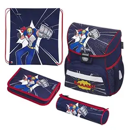 Herlitz Schulranzen Loop Plus Comic Hero, 1 Stück
