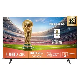 Hisense 55E6NT 139cm (55 Zoll) 4K UHD Smart TV mit HDR und Dolby Vision, Schwarz