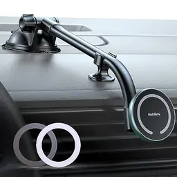 MAGJIEYX MagSafe Autohalterung – Flexible Kfz Handyhalterung für iPhone 15/14/13/12/Pro Max und andere Smartphones