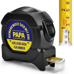 Vatertagsgeschenk für Papa: 5M Faltbares Maßband, Geschenk für Opa, Männer, Weihnachten oder Geburtstag