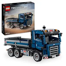 LEGO Technic Kipplaster - Blaues Baufahrzeug - Geschenkidee für Kinder ab 9 Jahren - Bauset 42203