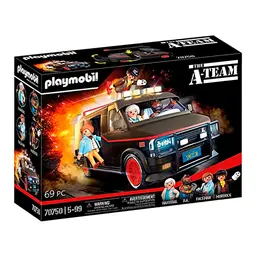 PLAYMOBIL 70750 A-Team Van - Ikonisches Design für Fans und Kinder (5-99 Jahre)