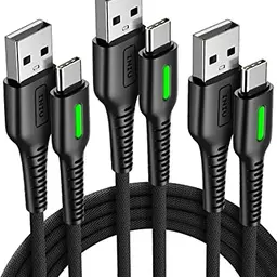 INIU USB C Kabel 3 Stück [2m+2m+0.5m] Schnellladekabel für iPhone 16, Samsung S24 und mehr