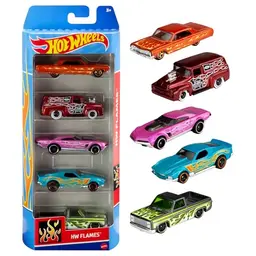 Hot Wheels Autos Set, 5er Pack, verschiedene Spielzeugautos, Maßstab 1:64, für Kinder ab 3 Jahren
