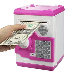 HUSAN Elektronische Spardose für Kinder - Rosa Sparschwein Geschenk für Geburtstag und Festivals