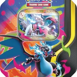 Pokémon Sammelkarten Tin mit Mega-Glurak X