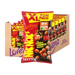 LORENZ NicNac's XL Vegane BBQ Snacks, 16 x 170g