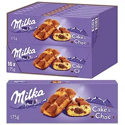 Milka Alpenmilch Mini Küchlein - 16 x 175 g - Einzeln verpackt