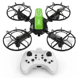 LE-IDEA RC Quadcopter Drone mit 3 Geschwindigkeitsmodi und Propellerschutz - Mini Drohne für Anfänger