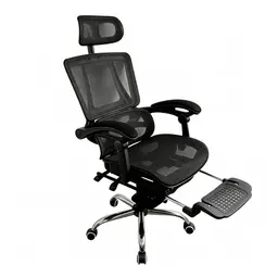 Future Warrior ergonomischer Bürostuhl mit Lendenwirbelstütze, höhenverstellbar, Dreh- und Netzstuhl