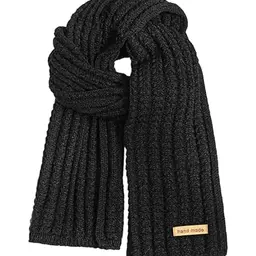 FORVEVO Unisex Winter Schal - Warm und Weich für Outdoor-Aktivitäten (Schwarz)