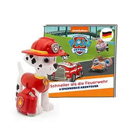 tonies Paw Patrol Hörfigur für Toniebox – Schneller als die Feuerwehr, 4 Geschichten für Kinder ab 3 Jahren