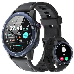 Gerpeng Smartwatch für Herren & Damen - 1,32” Touchscreen, IP68 wasserdicht, Fitnessuhr mit Schrittzähler und Herzfrequenzmesser