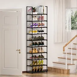 OYREL Schuhregal mit 10 Ebenen – Platzsparender Schuh-Organizer für 20-25 Paar Schuhe