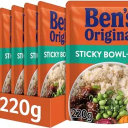 Ben's Original Express Reis Sticky Bowl-Reis 6 x 220g