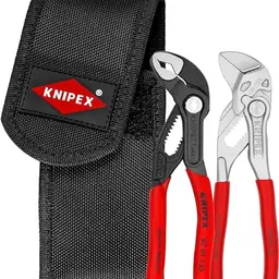 KNIPEX Mini-Zangenset in Werkzeuggürtel mit 2 Zangen, 160 mm